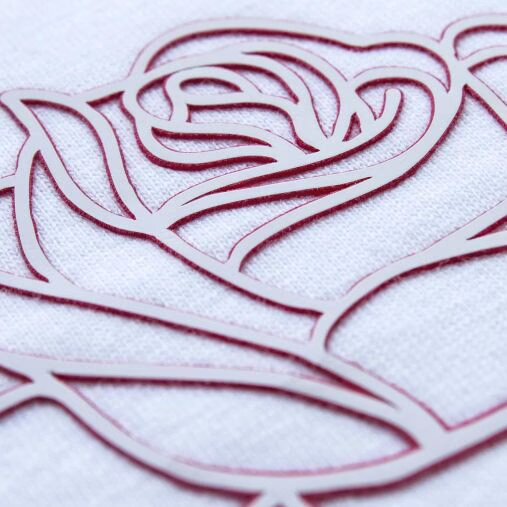 Duoflexdruck mit zwei Farben